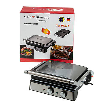 Електрогриль контактний притискний ТК 08811 (4)