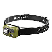 Ліхтарик з акумулятором налобний 5 Вт, IP54