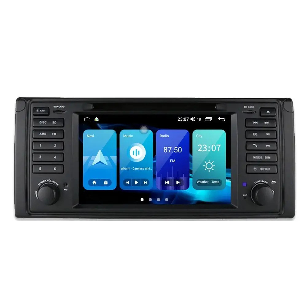 Штатна магнітола андроїд BMW X5 E53 Android12 4+32 GB Автомагнітола 2дин, штатний головний пристрій бмв
