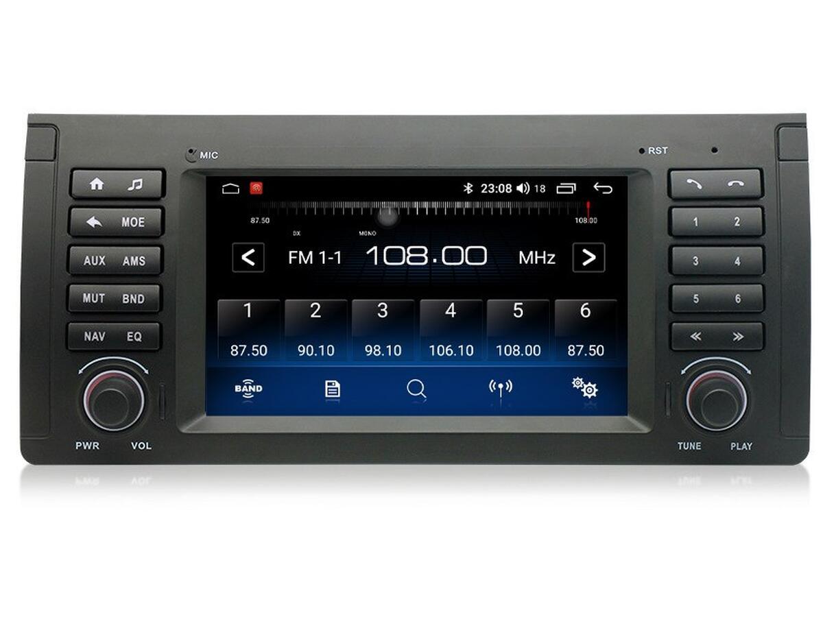 Штатна магнітола андроїд BMW X5 E39 Android 12- 4+32 Автомагнітола 2дин, штатний головний пристрій бмв