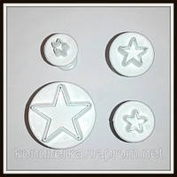 Плунжер Зірочки 4 шт (кнопка)