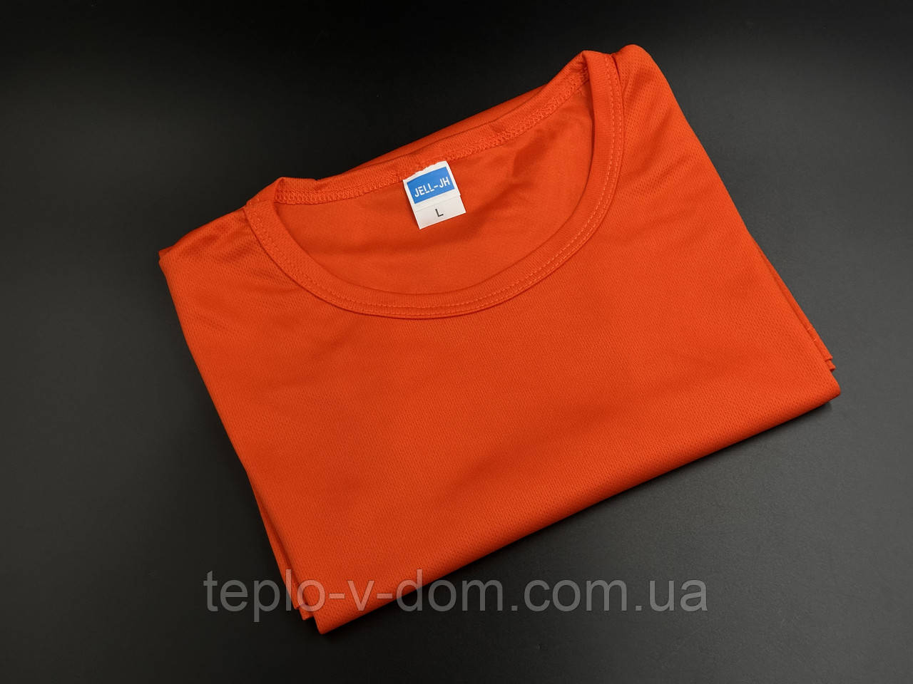 Футболка поліестер, розмір XXL Колір оранжевий.