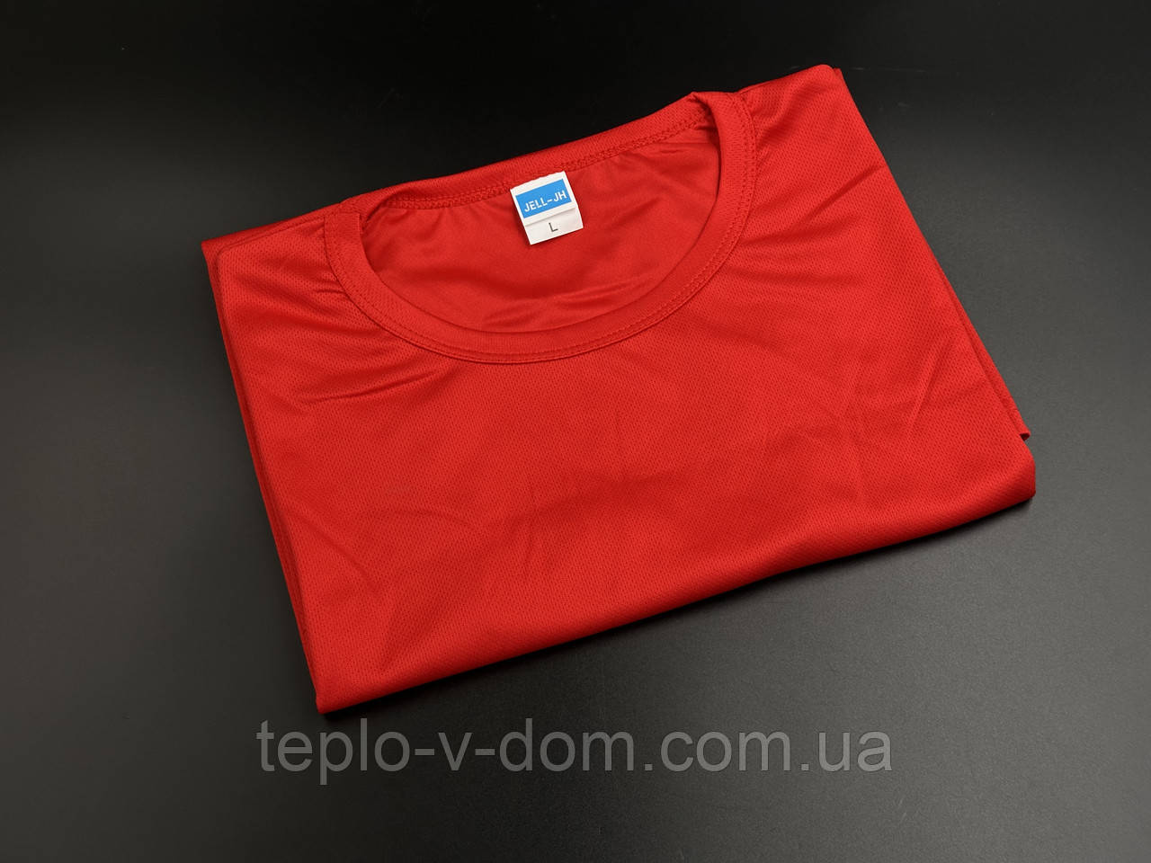 Футболка поліестер, розмір 3XL Колір червоний.