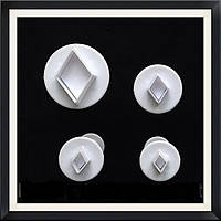 Плунжер Ромби міні 4 шт (кнопка)