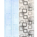 Самоклеюча плівка 0,45х10м х 0,07мм Дерево з квадратами SW-00001263, фото 3