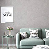 Лляні теплі шпалери на самоклейці 2800х650х2мм (D) SW-00001494, фото 7