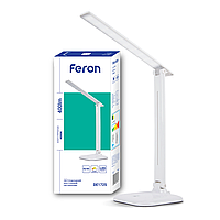 Світлодіодний настільний світильник Feron DE1725 9 Вт 6500 K білий