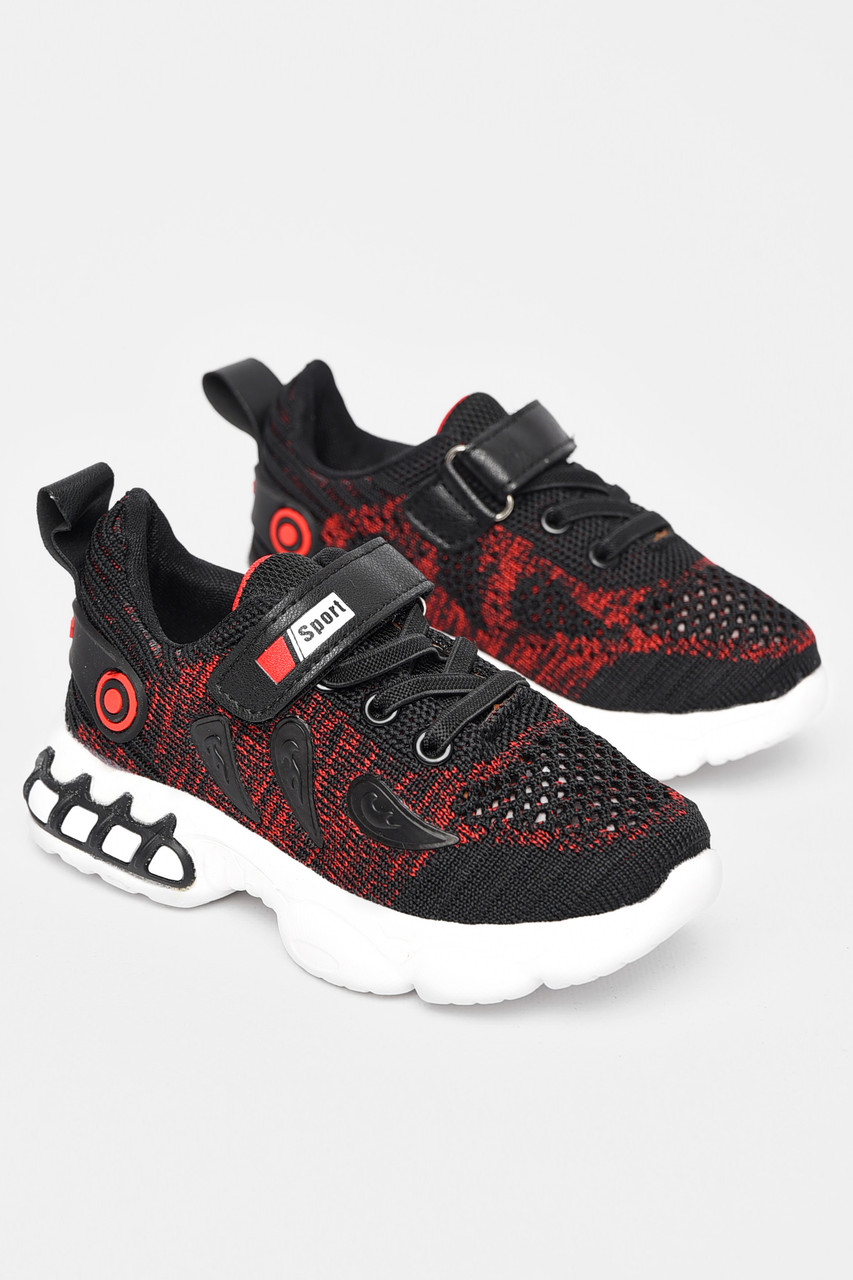 Кросівки дитячі чорного кольору текстиль 197422P, фото 1