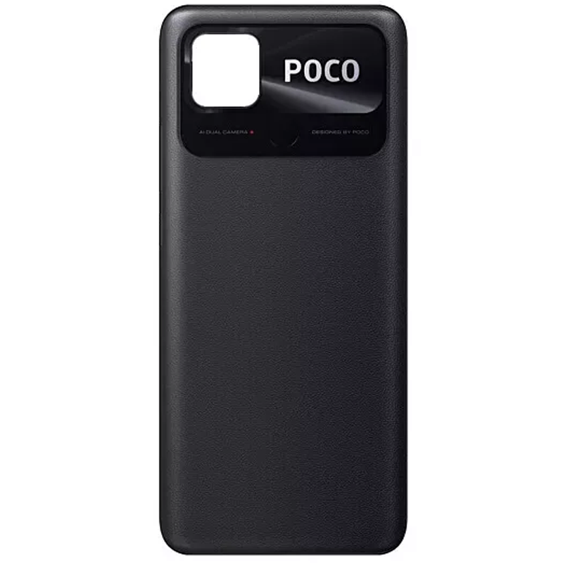 Задня кришка Xiaomi Poco C40 black (Original PRC)