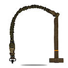 Одноточковий плечовий ремінь з кріпленням до плитоноски На QD антабках RAGNAROK THOR Койот