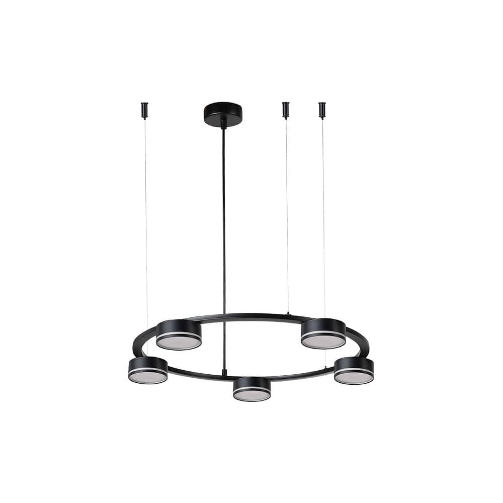 Накладний світильник Ardero ML484-5 під лампу на підвісі чорний, фото 1