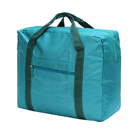 Сумка в дорогу для подорожей з кріпленням на валізу Зелена