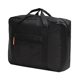 Сумка в дорогу для подорожей з кріпленням на валізу Чорна