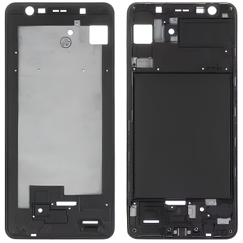 Рамка дисплея Samsung A750 Galaxy A7 (2018) black