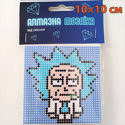 Алмазна мозаїка Рік и Морті (10*10) / Rick and Morty