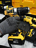 Набір інструментів із 4 акумуляторами 4 в 1DeWALT бездротовий шурупокрут гайковерт шліфмашина перфоратор