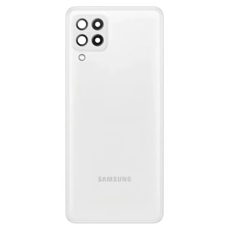 Задня кришка Samsung A225 Galaxy A22 4G 2021 white (зі склом камери) (Original PRC)