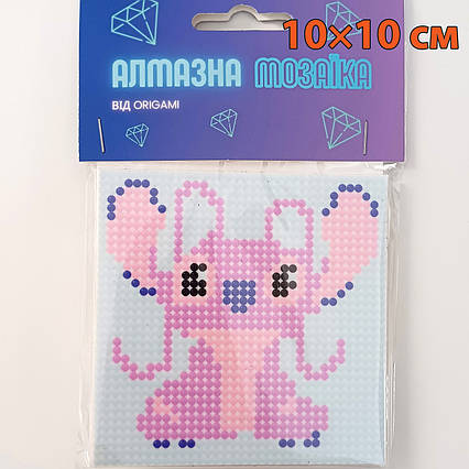 Алмазна мозаїка Стіч (10*10) / Lilo & Stitch