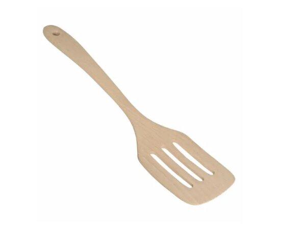 Лопатка кухонна дерев'яна з прорізами Оро Empire EM1165 L 30 см (шт), фото 1