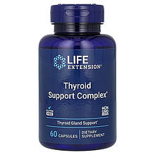 Підтримка щитовидної залози: тироїд потрійної дії, Thyroid Support Complex, Life Extension, 60 капсул
