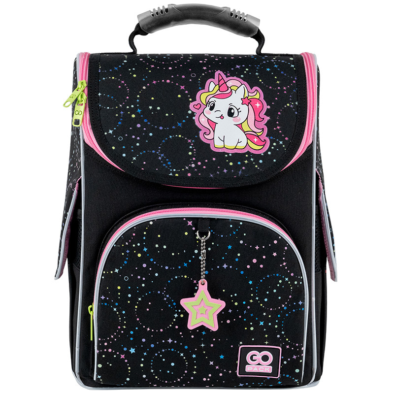 Рюкзак шкільний каркасний GoPack Education Magical Unicorn GO25-5001S-4