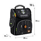 Рюкзак шкільний каркасний GoPack Education Warrior GO25-5001S-8, фото 3