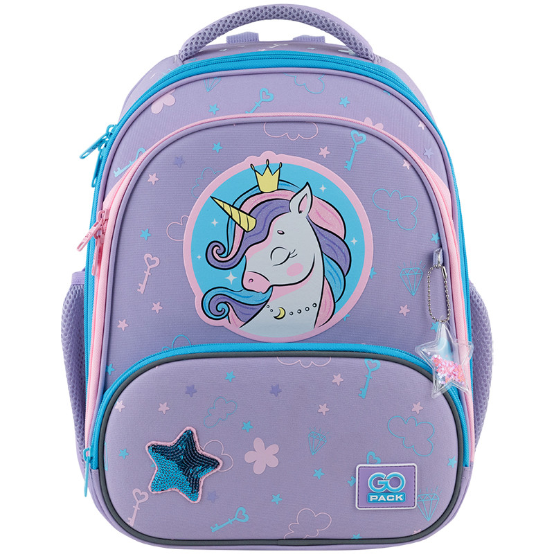 Рюкзак шкільний каркасний GoPack Education Fairytale Unicorn GO25-597M-3
