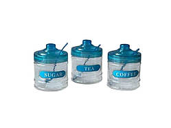 Ємність для спецій 320мл блакитна 7075-3 ТМ SNT Solmir