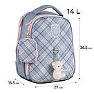 Рюкзак шкільний каркасний Kite Education College Line Girl K25-555S-6, фото 4