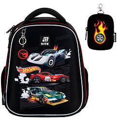 Рюкзак шкільний каркасний Kite Education Hot Wheels HW25-555S