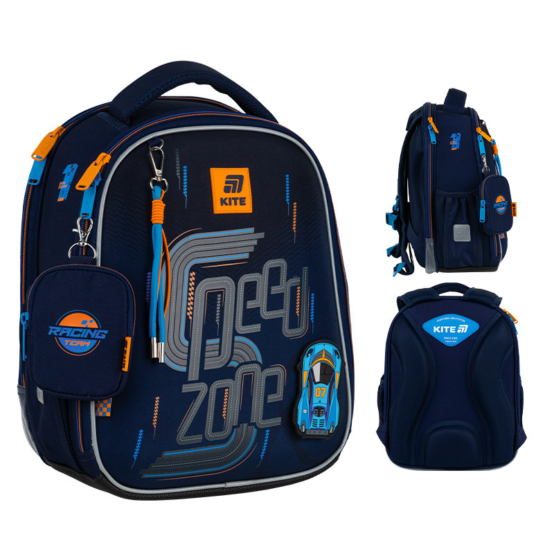 Рюкзак шкільний каркасний Kite Education Speed Zone K25-555S-3