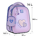 Рюкзак шкільний каркасний Kite Education Sweetheart K25-555S-7, фото 4