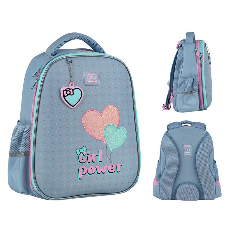 Рюкзак шкільний напівкаркасний GoPack GO25-165M-1 Education Girl Power