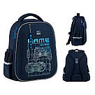 Рюкзак шкільний напівкаркасний GoPack GO25-165M-7 Education Level Up, фото 2