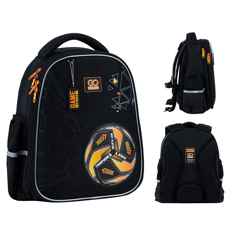 Рюкзак шкільний напівкаркасний GoPack GO25-165S-3 Education It's a Goal Time