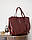 Жіноча сумка «Лаура» бордова 5012717, фото 2