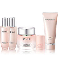 Інтенсивно зволожуючі косметичні засоби з керамідами O HUI Miracle Moisture Ceramide Boosting Cream Special Set 155 ml