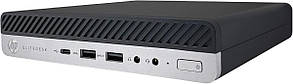 Б/в Неттоп HP EliteDesk 800 G4 Desktop Mini USFF| Core i5-8600| 8 GB RAM| 256 GB SSD NVMe| UHD 630, фото 5