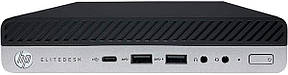 Б/в Неттоп HP EliteDesk 800 G5 Desktop Mini USFF| Core i5-9600T| 8 GB RAM| 256 GB SSD NVMe| UHD 630, фото 1