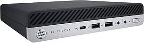 Б/в Неттоп HP EliteDesk 800 G5 Desktop Mini USFF| Core i5-9600T| 8 GB RAM| 256 GB SSD NVMe| UHD 630, фото 4