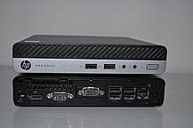 Б/в Неттоп HP ProDesk 400 G3 Mini PC USFF| Core i5-7500T| 16 GB RAM| 500 GB SSD| HD 630, фото 6