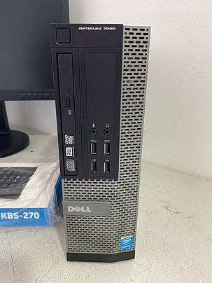 Б/в ПК+Монітор Dell OptiPlex 7020 SFF| i5-4590| 8GB RAM| 240GB SSD| Radeon R5 240 1GB+Б-клас LG 23MB35PY-B 23" 1920x1080, фото 3