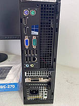 Б/в ПК+Монітор Dell OptiPlex 7020 SFF| i5-4590| 8GB RAM| 240GB SSD| Radeon R5 240 1GB+Б-клас LG 23MB35PY-B 23" 1920x1080, фото 4