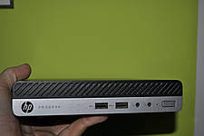 Неттоп HP ProDesk 400 G3 Mini PC USFF/ Core i5-7500T/ 32 GB RAM/ 1000 GB SSD/ HD 630, фото 3
