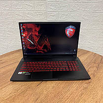 Ігровий ноутбук Б-клас MSI GF75 Thin 10SCSXR/ 17.3" 1920x1080/ i5-10300H/ 16GB RAM/ 512GB SSD/ GTX 1650 Ti 4GB, фото 3