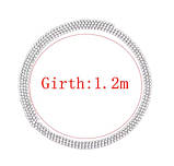 Модне трендове намисто-чокер зі стразами та дикими кристалами для жінок регульована прикраса на шию, фото 4