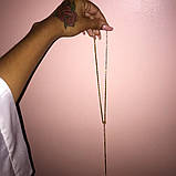 Модне трендове намисто-чокер зі стразами та дикими кристалами для жінок регульована прикраса на шию, фото 5