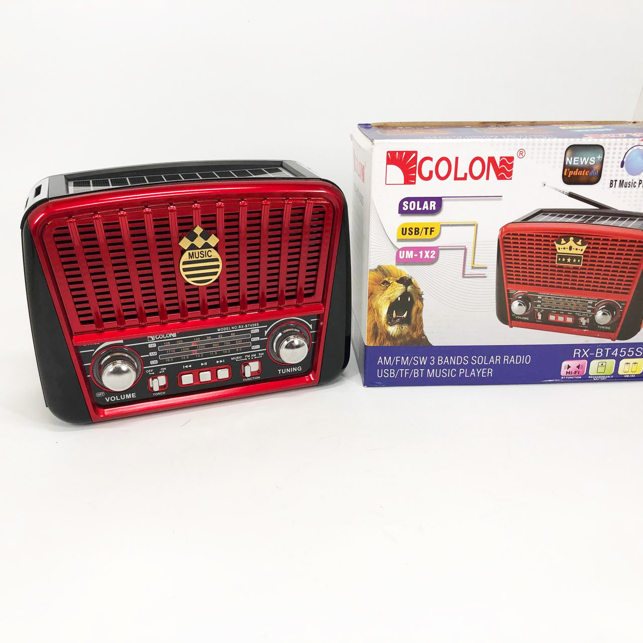 Портативное fm радио с usb Golon RX-456, Стационарный радиоприемник ...