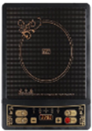 Одноконфоркова індукційна електроплита з таймером і керамічним покриттям RAF-PLUS RS-7702 YU227 - фото 1 - id-p2521902206