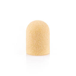 Наждаковий ковпачок для манікюру жовтий 240 грит, 10 мм